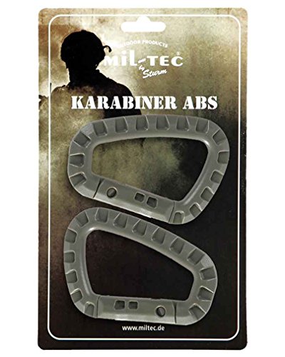 Mil-Tec Karabiner ABS (2 stück/Blister) Foliage von Mil-Tec