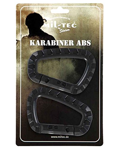 Mil-Tec Karabiner Abs-15921002 Karabiner Abs Schwarz One Size Mil-Tec Karabiner Abs-15921002 Karabiner Abs Schwarz One Size von Mil-Tec