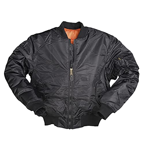 Mil-Tec Herren Mai 1 Jacke, Schwarz, 4XL EU Mil-Tec Herren Mai 1 Jacke, Schwarz, 4XL EU von Mil-Tec
