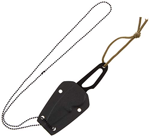 Mil-Tec Unisex – Erwachsene Neck Knife-15398200 Knife, Schwarz, 16 cm Mil-Tec Unisex – Erwachsene Neck Knife-15398200 Knife, Schwarz, 16 cm von Mil-Tec