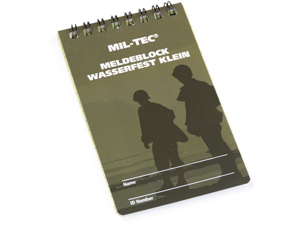 Mil-Tec Notizblock Militär Meldeblock Wasserfest Mil-Tec Notizblock Militär Meldeblock Wasserfest von Mil-Tec