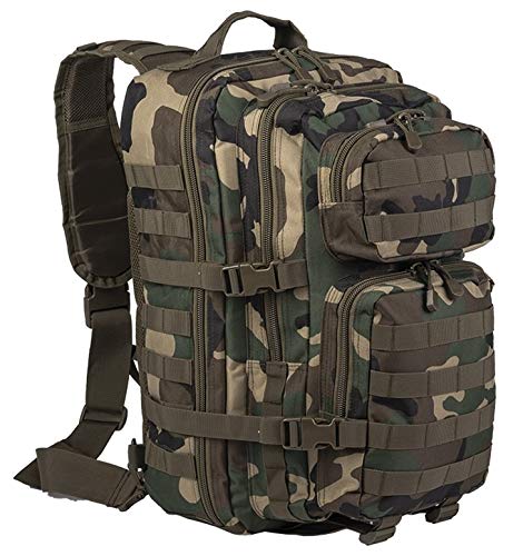 Sturm-Miltec Mel-Tec Assault Rucksack Woodland OneSize von Mil-Tec