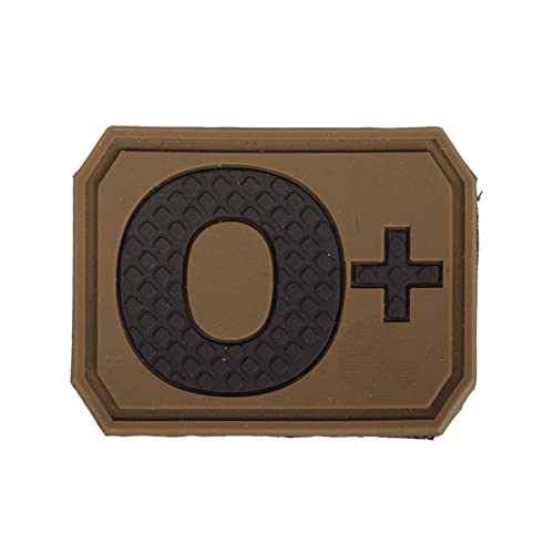 Mil-Tec Patch 3D Blood 0 Positiv Dark Coyote Mil-Tec Patch 3D Blood 0 Positiv Dark Coyote von Mil-Tec