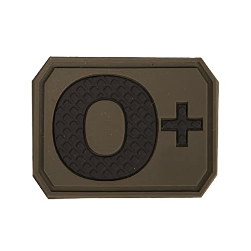 Mil-Tec Patch 3D Blood 0 Positiv Oliv Mil-Tec Patch 3D Blood 0 Positiv Oliv von Mil-Tec