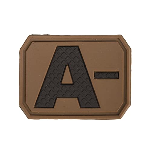 Mil-Tec Patch 3D Blood A Negativ Dark Coyote Mil-Tec Patch 3D Blood A Negativ Dark Coyote von Mil-Tec