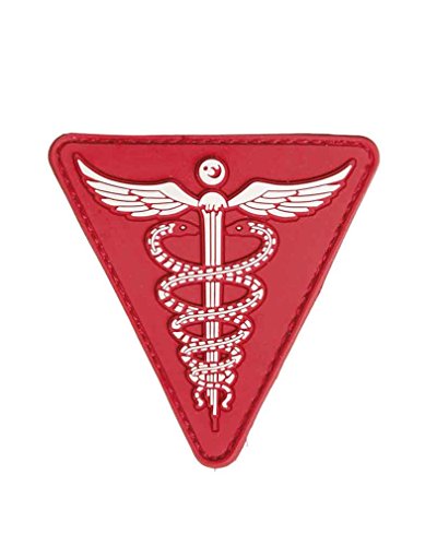 Mil-Tec Patch 3D Medical PVC m. Klett rot Mil-Tec Patch 3D Medical PVC m. Klett rot von Mil-Tec