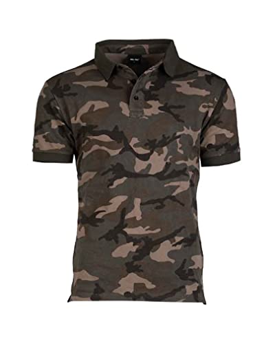 Mil-Tec Poloshirt Prewash Co. Pikee Woodland Gr.XXL Mil-Tec Poloshirt Prewash Co. Pikee Woodland Gr.XXL von Mil-Tec