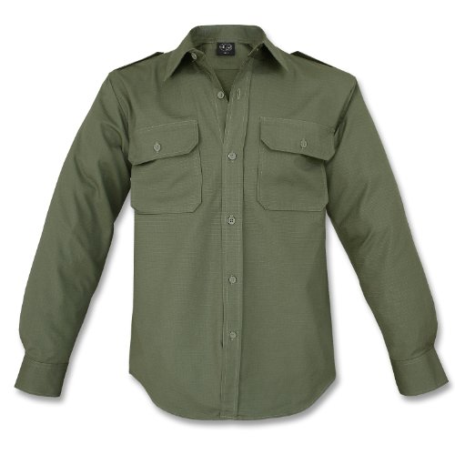 Mil-Tec Unisex Ripstop Hemd, Oliv, M EU Mil-Tec Unisex Ripstop Hemd, Oliv, M EU von Mil-Tec