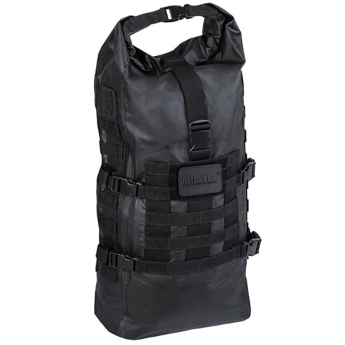 Mil-Tec Seals Dry-Bag Taktischer Rucksack, Schwarz von Mil-Tec