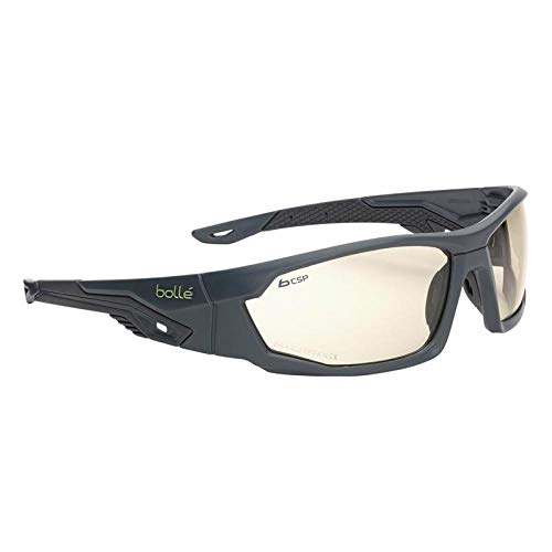 Bolle Safety Sonnenbrille-15650200 Sonnenbrille, Grau/Schwarz, One Size von bollé