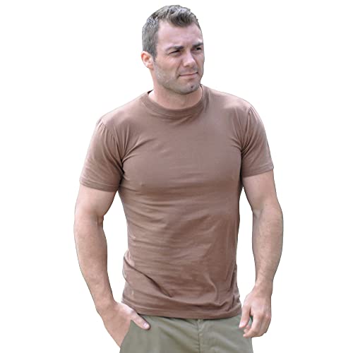 Mil-Tec T-Shirt-11011009 T-Shirt Brown 3XL von Mil-Tec