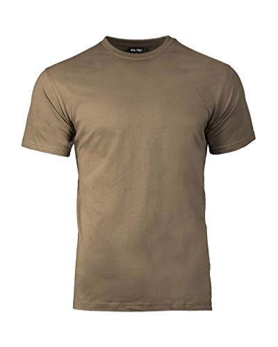 Mil-Tec Herren T-shirt-11011019 T-Shirt, Coyote Brown, XL EU von Mil-Tec