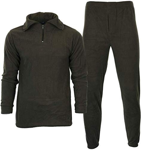 Mil-Tec Unterwäsche Thermofleece m.RV. Oliv Gr.S Mil-Tec Unterwäsche Thermofleece m.RV. Oliv Gr.S von Mil-Tec