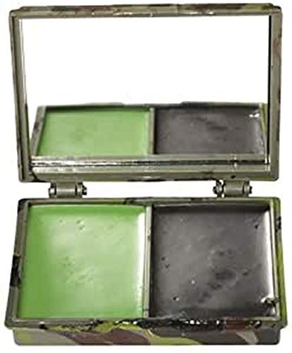 Mil-Tec Tarnschminkset 2 Farben mit Spiegel Woodland Mil-Tec Tarnschminkset 2 Farben mit Spiegel Woodland von Mil-Tec