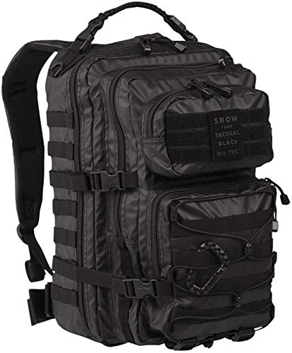 Mil-Tec US Assault Pack Backpack,L,Tactical Black Mil-Tec US Assault Pack Backpack,L,Tactical Black von Mil-Tec