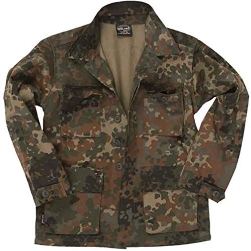Mil-Tec Unisex Kinder Jacke, Flecktarn, S Mil-Tec Unisex Kinder Jacke, Flecktarn, S von Mil-Tec