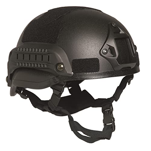 Mil-Tec Herren Helm-16662302 Helm, Schwarz, universal von Mil-Tec