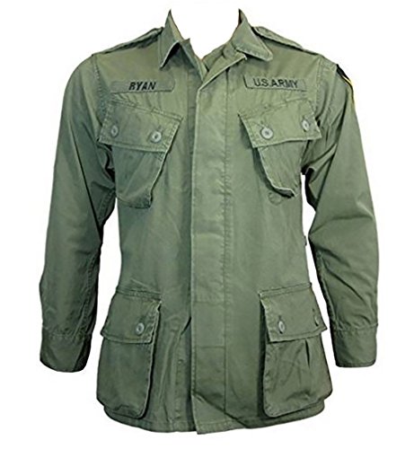 Mil-Tec Herren Jungle M67 Jacke, Oliv, M EU von Mil-Tec