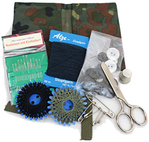 Mil-Tec Unisex – Erwachsene 16021021-Nähzeug Nähzeug, Flecktarn, Einheitsgröße Mil-Tec Unisex – Erwachsene 16021021-Nähzeug Nähzeug, Flecktarn, Einheitsgröße von Mil-Tec