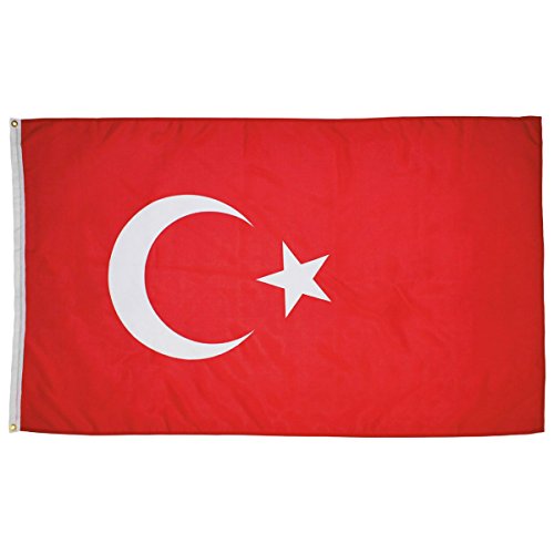 Mil-Tec Unisex – Erwachsene Flagge-16750000 Flagge, Türkei, One Size von Mil-Tec