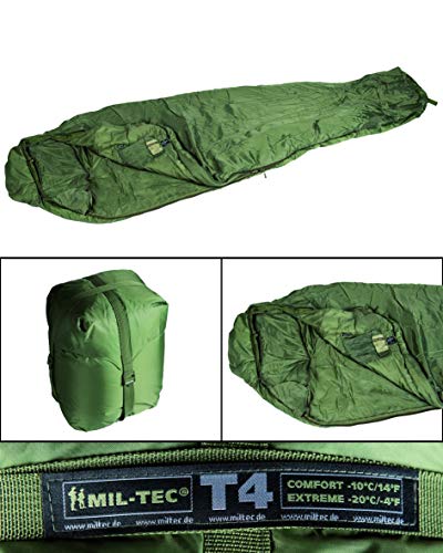 Mil-Tec Unisex – Erwachsene Tactical Schlafsack, Oliv, Einheitsgröße Mil-Tec Unisex – Erwachsene Tactical Schlafsack, Oliv, Einheitsgröße von Mil-Tec