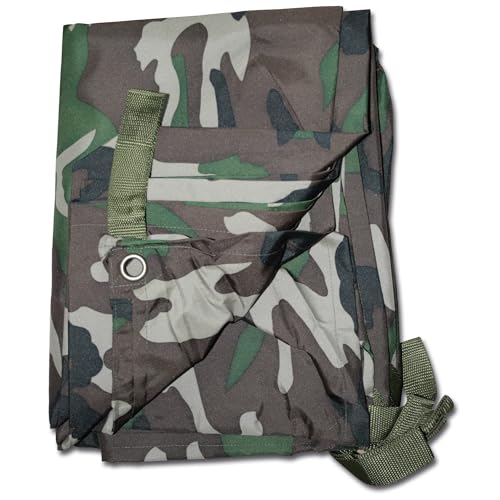 Mil-Tec Unisex – Erwachsene Tarp Mehrzweckplane, Woodland, Einheitsgröße Mil-Tec Unisex – Erwachsene Tarp Mehrzweckplane, Woodland, Einheitsgröße von Mil-Tec