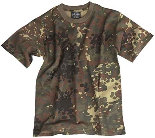 Mil-Tec Unisex Kinder T-Shirt-12012021 T-Shirt, Camouflage, 100 Mil-Tec Unisex Kinder T-Shirt-12012021 T-Shirt, Camouflage, 100 von Mil-Tec