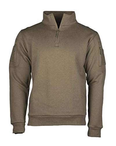 Mil-Tec Unisex Taktisches Sweatshirt, Braun, 3XL von Mil-Tec