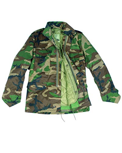 Mil-Tec Unisex Us M65 Jacke, Woodland, 146-152 EU Mil-Tec Unisex Us M65 Jacke, Woodland, 146-152 EU von Mil-Tec