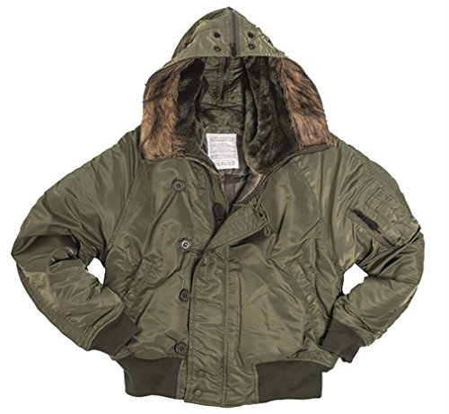 Mil-Tec Us N2B Jacke Oliv 905 Mil-Tec Us N2B Jacke Oliv 905 von Mil-Tec