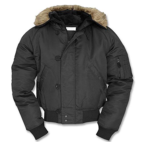 Mil-Tec Us N2B Jacke Schwarz 907 von Mil-Tec