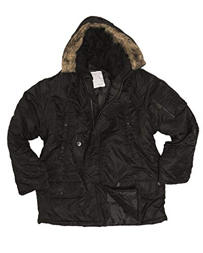 Mil-Tec Us N3B Jacke Schwarz 902 Mil-Tec Us N3B Jacke Schwarz 902 von Mil-Tec