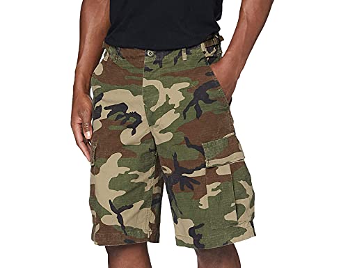 Mil-Tec Herren Ripstop Shorts, Woodland, S EU Mil-Tec Herren Ripstop Shorts, Woodland, S EU von Mil-Tec