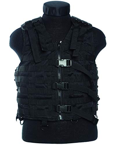 Mil-Tec Weste-13461002 Weste Schwarz Einheitsgröße Mil-Tec Weste-13461002 Weste Schwarz Einheitsgröße von Mil-Tec