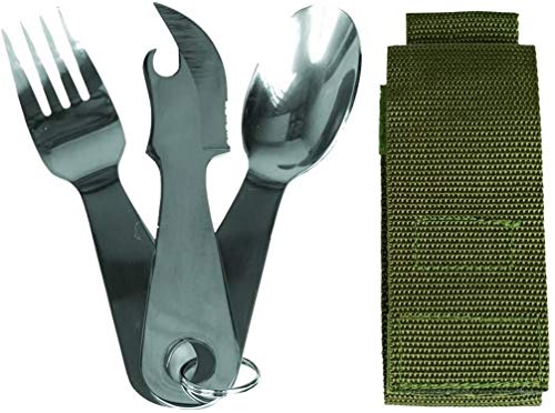 Mil-Tech Essbesteck-14624000 Essbesteck Silber Einheitsgröße Mil-Tech Essbesteck-14624000 Essbesteck Silber Einheitsgröße von Mil-Tec