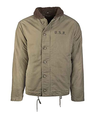 Mil-Tec Unisex N-1 Jacke, Oliv, 46 EU Mil-Tec Unisex N-1 Jacke, Oliv, 46 EU von Mil-Tec