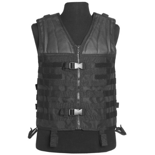 Mil-Tec Molle Carrier Weste Black Einheitsgröße Mil-Tec Molle Carrier Weste Black Einheitsgröße von Mil-Tec