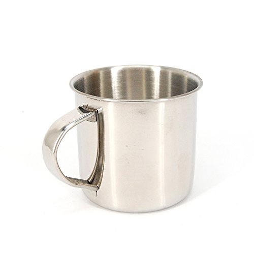 Mil-Tec Trinkbecher-14601000 Trinkbecher Silber Einheitsgröße Mil-Tec Trinkbecher-14601000 Trinkbecher Silber Einheitsgröße von Mil-Tec