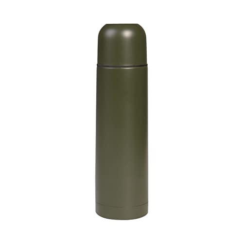 Mil-Tec Unisex – Erwachsene Thermosflasche_14532000, Oliv, 1l Mil-Tec Unisex – Erwachsene Thermosflasche_14532000, Oliv, 1l von Mil-Tec
