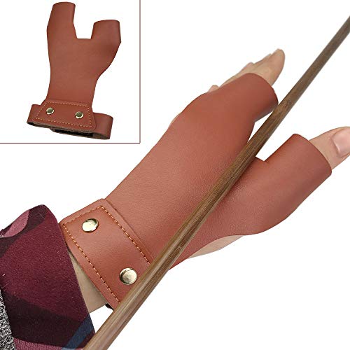 Bogenschießen Handschuhe Link Hand 2 Finger Schutz Anlage Fingerschutz für Jagd Bogenschießen Handschuhe Link Hand 2 Finger Schutz Anlage Fingerschutz für Jagd von Milaem