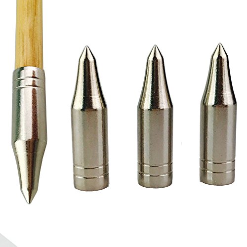 Milaem 50 Stück 8mm Pfeilspitzen Stahl Jagdspitzen Pfeilspitze Bogenpfeile Pfeil Tipps Feldspitze Projektilspitzen Für Bambus Pfeile und Holzpfeile Milaem 50 Stück 8mm Pfeilspitzen Stahl Jagdspitzen Pfeilspitze Bogenpfeile Pfeil Tipps Feldspitze Projektilspitzen Für Bambus Pfeile und Holzpfeile von Milaem