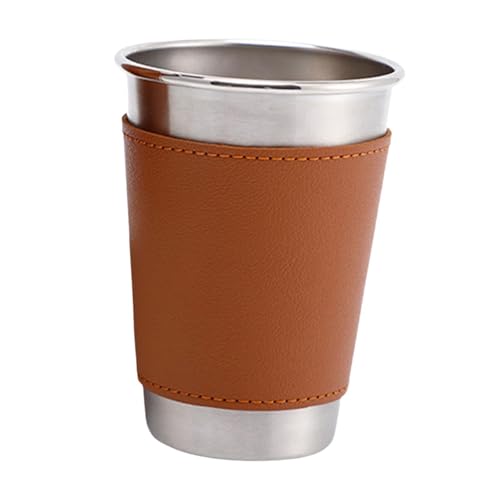 Milageto Camping-Kaffeetasse, Teetasse, 304 Edelstahl-Tasse, Outdoor-Bierkrug, Americano-Tasse, Wassertasse zum Klettern, Kochen, Grillen, Camping, 500 ml Milageto Camping-Kaffeetasse, Teetasse, 304 Edelstahl-Tasse, Outdoor-Bierkrug, Americano-Tasse, Wassertasse zum Klettern, Kochen, Grillen, Camping, 500 ml von Milageto