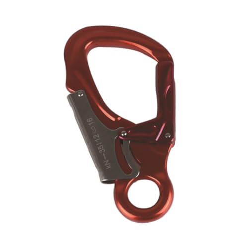 Milageto Schwerlast-Drehkarabiner mit gefederter Verschluss Aluminium 360° drehbarer Karabinerhaken für Haustier-Leine, Schlüssel, Camping, Boot, Ankerseil, Wandern, Rot Milageto Schwerlast-Drehkarabiner mit gefederter Verschluss Aluminium 360° drehbarer Karabinerhaken für Haustier-Leine, Schlüssel, Camping, Boot, Ankerseil, Wandern, Rot von Milageto
