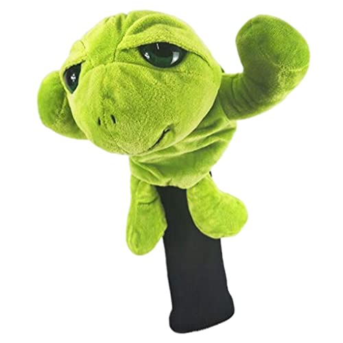 Milageto Plüschtier Golf Headcover, Kreative Plüsch Golfschlägerhaube Tiere, Animal Plush Protector, Golf Club Protective Cover, Golf Driver Plüschbezüge, Golfschläger Schutzhülle, Schildkröte Milageto Plüschtier Golf Headcover, Kreative Plüsch Golfschlägerhaube Tiere, Animal Plush Protector, Golf Club Protective Cover, Golf Driver Plüschbezüge, Golfschläger Schutzhülle, Schildkröte von Milageto