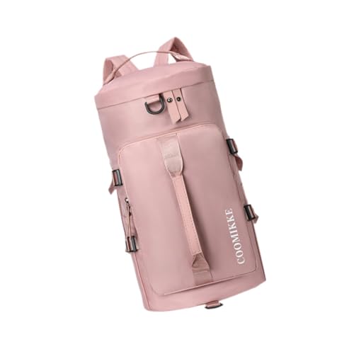 Milageto Reiserucksack Damen Herren Großer Rucksack für Trekking Flugzeug Wandern, Rosa von Milageto