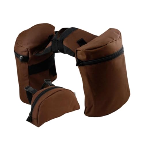 Milageto Satteltasche für Pferde, Horntasche, Sattelhorntaschen-Set, Reitsport, tragbar, vielseitig, Knaufhorntaschen, Trail-REIT-Satteltaschen, Kaffee Milageto Satteltasche für Pferde, Horntasche, Sattelhorntaschen-Set, Reitsport, tragbar, vielseitig, Knaufhorntaschen, Trail-REIT-Satteltaschen, Kaffee von Milageto