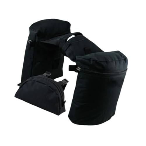 Milageto Satteltasche für Pferde, Horntasche, Sattelhorntaschen-Set, Reitsport, tragbar, vielseitig, Knaufhorntaschen, Trail-REIT-Satteltaschen, Schwarz Milageto Satteltasche für Pferde, Horntasche, Sattelhorntaschen-Set, Reitsport, tragbar, vielseitig, Knaufhorntaschen, Trail-REIT-Satteltaschen, Schwarz von Milageto