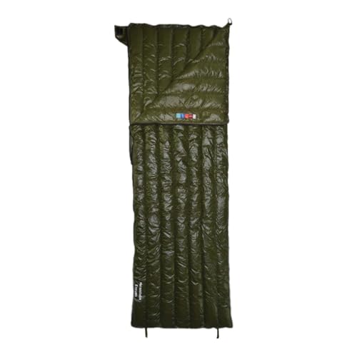 Milageto Umschlagschlafsack Campingschlafsack Ultraleicht mit Kompressionssack Sommer Einzelschlafsack zum Klettern Wandern von Milageto