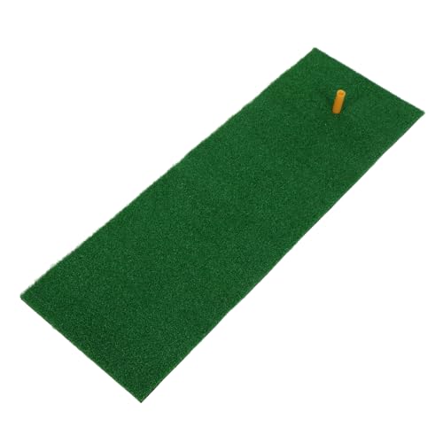 Milisten Golfschwungmatte Golf-Putting-Matte Golf übungsmatte Golfplatz Matte Golfs Training Mat Golf-Chipping-Matte Golfrasenmatte Golfübungen Golf-Schlagmatte für den Innenbereich Plastik von Milisten