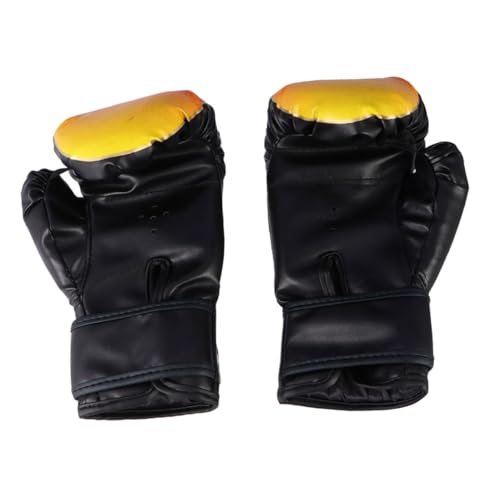 MILISTEN 1 Paar Boxhandschuhe Sparring-Trainingshandschuhe thailändische Handschuhe Boxausrüstung Kampfsport Karate Handschuhe Boxsack-Handschuhe Trainings-Sparring-Handschuhe Eva Black von Milisten